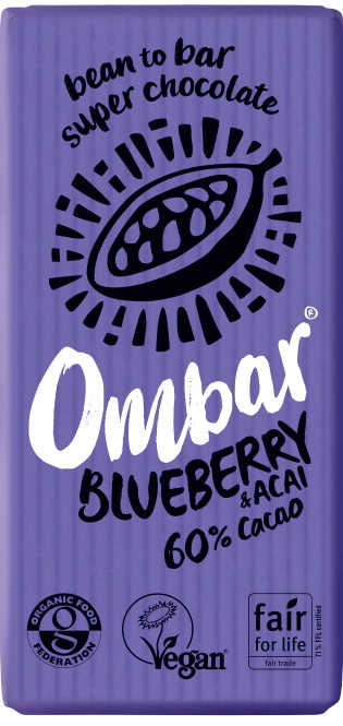 Ombar Blueberry & Acai 60% Cacao 35g