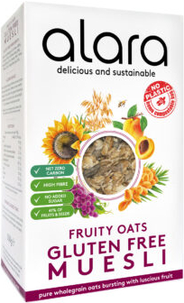 Organic Alara Fruity Oats Gluten Free Muesli 500g Organic Alara Fruity Oats Gluten Free Muesli 500g