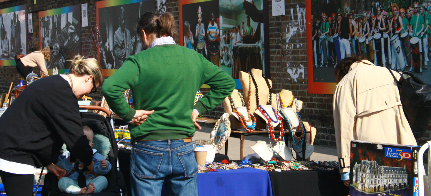 Portobello Market Family Shopping