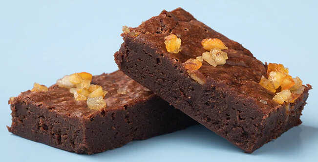 Postbox Bakery Gluten Free Chocolate Orange Brownies Postbox Bakery Gluten Free Chocolate Orange Brownies