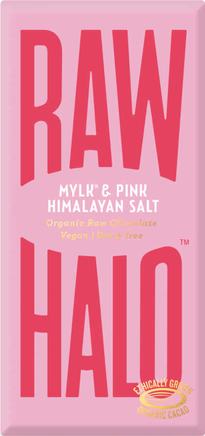 Raw Halo Mylk & Pink Himalayan Salt 70g Raw Halo Mylk & Pink Himalayan Salt 70g