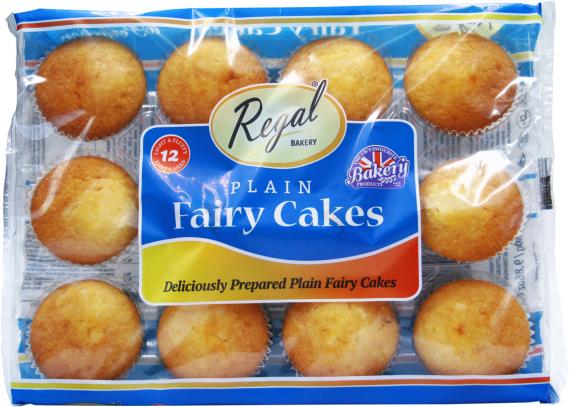 Regal plain fairy cake