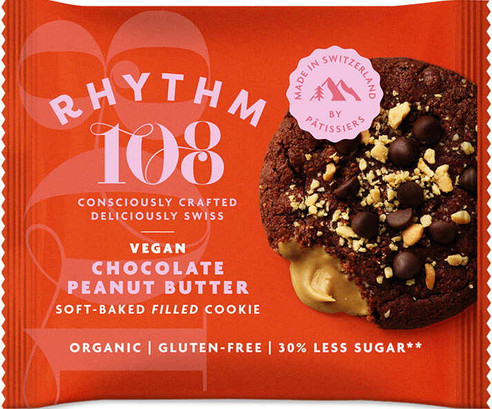 Rhythm 108 Chocolate Peanut Butter Cookie 50g