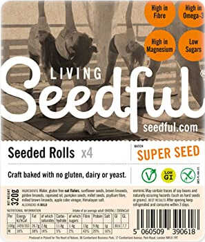 Seedful Organic Super Seed Rolls 320g