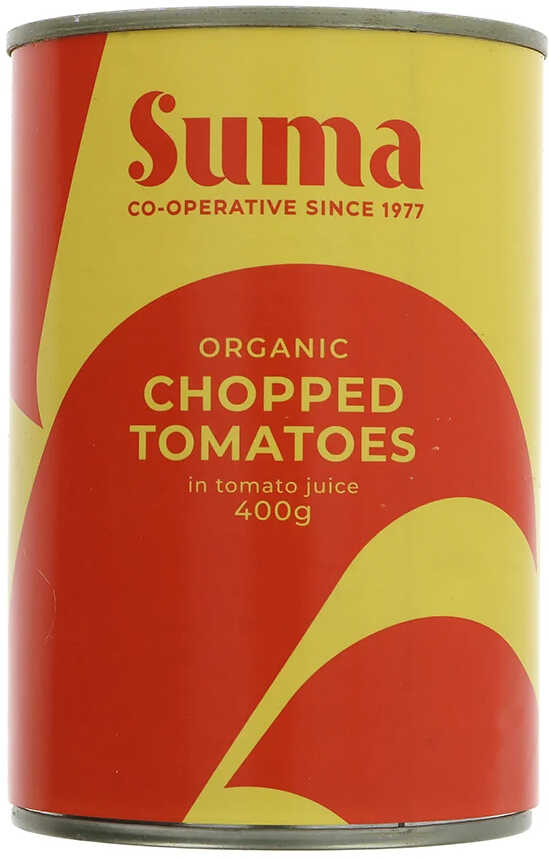 Suma Organic Chopped Tomatoes 400g