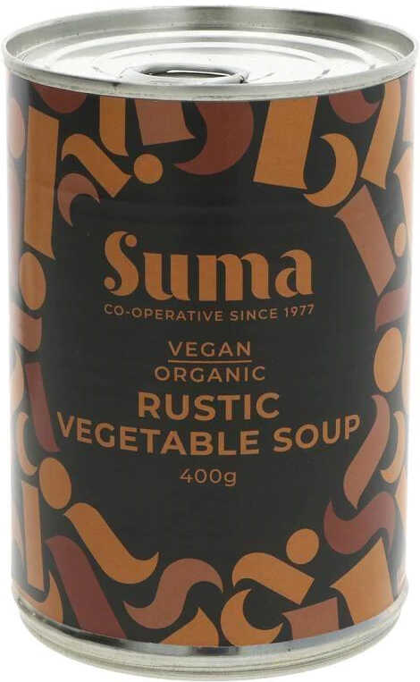 Suma Vegan Organic Rustic Vegetable Soup 400g