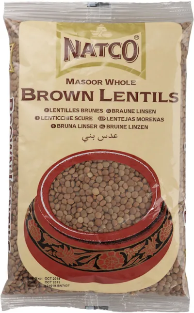 Natco Brown Lentils 2kg
