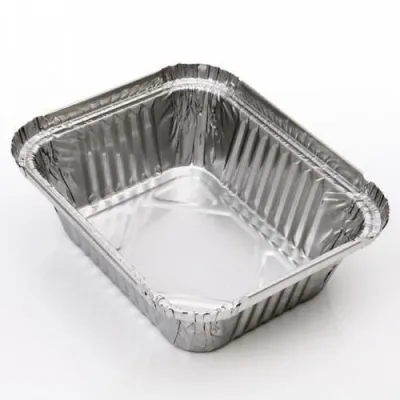 No.2 foil container  with lides 25 pc