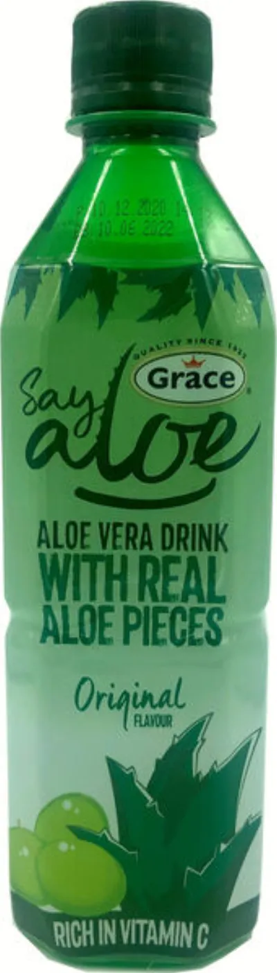 Aloe Vera with real aloe pieces 1 X 500ml