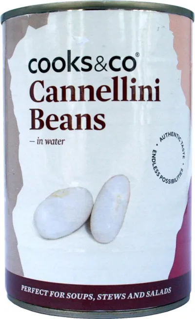 Cooks &amp; Co Cannellini Beans 2 X 400g