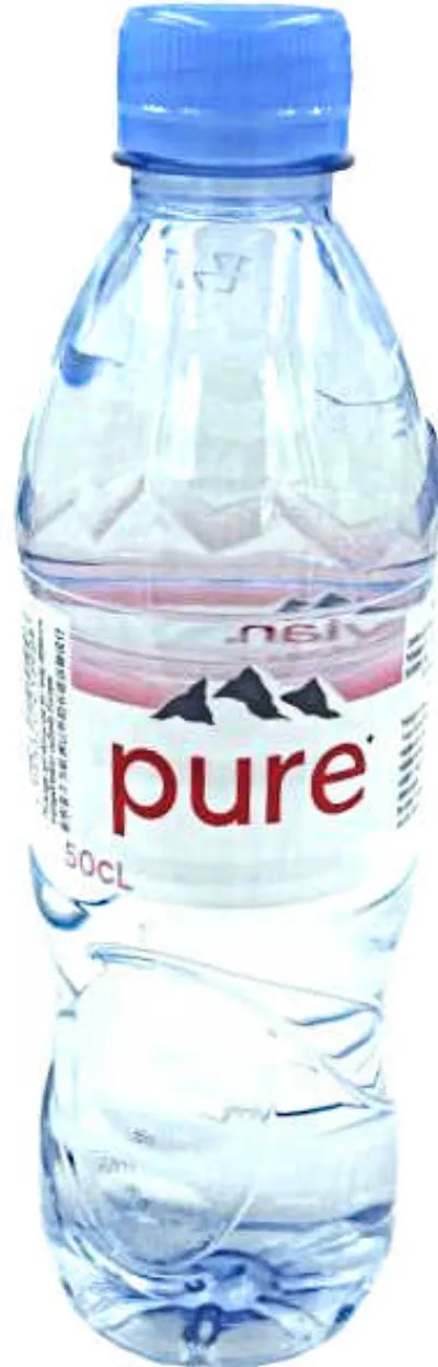 Evian water 50cl