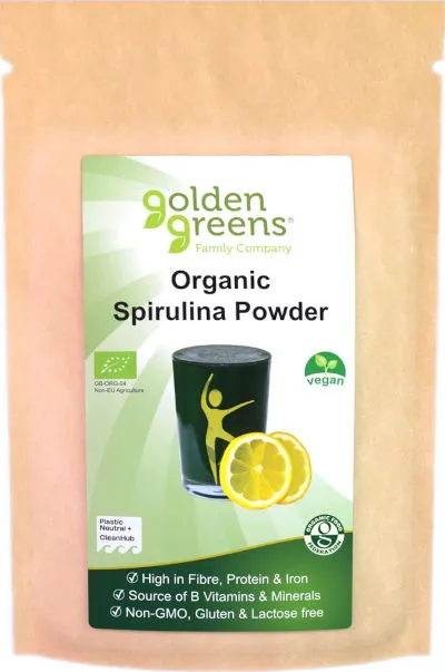 Golden Greens Organic Spirulina Powder 200g