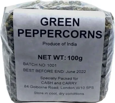 Green Peppercorns 100g