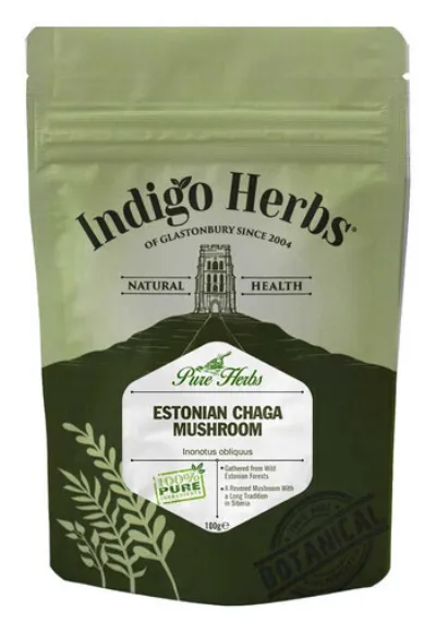 Indigo Herbs Estonia Chaga Mushroom