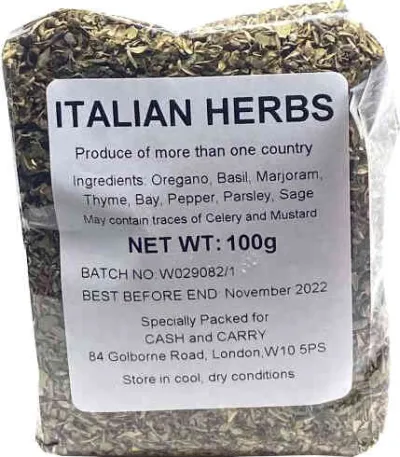 Italian Herbs 100g