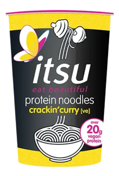 Itsu Protein Noodles Crackin Curry 63g
