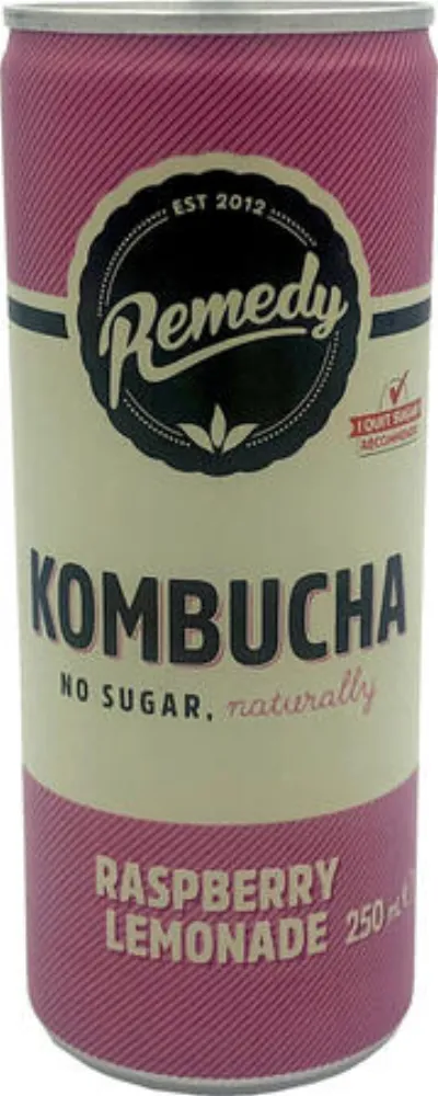 Kombucha Raspberry Lemonade 250ml