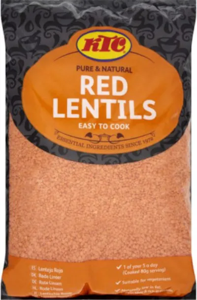 KTC Red Lentils 1KG