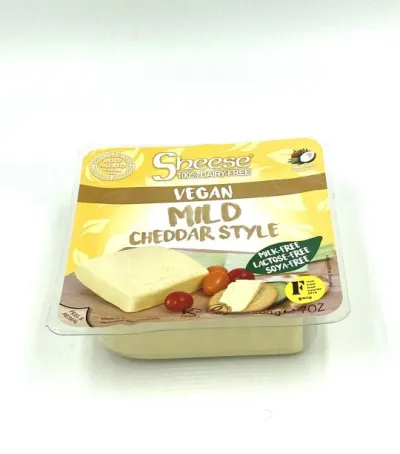 Mild Cheddar style cheese