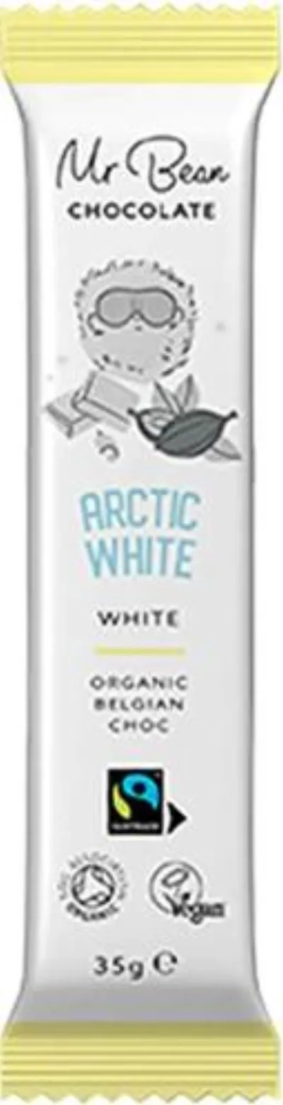 Mr.Bean Artic White Chocolate Bar 35g