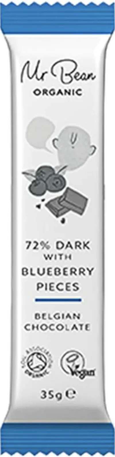 Mr.Bean Berries &amp; Beans Chocolate Bar 35g