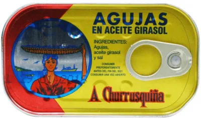 Needlefish in sunflower oil 85g