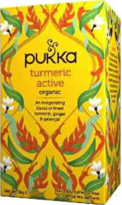 Pukka Tea turmeric active organic 36g