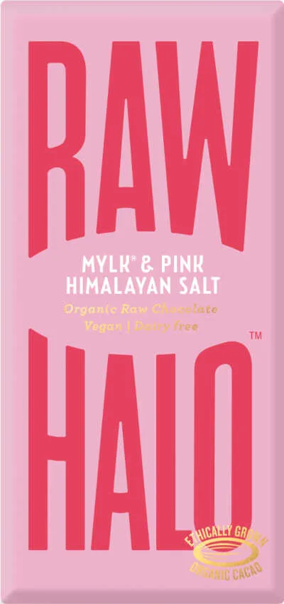 Raw Halo Mylk &amp; Pink Himalayan Salt 70g