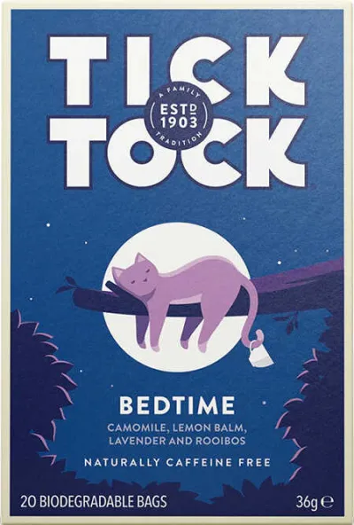 Tick Tock Bedtime 20 bags 36g