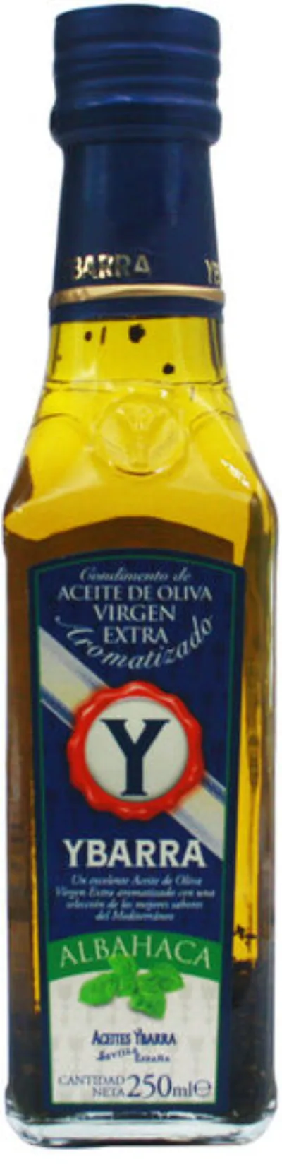 Ybarra Basil Extra Virgin Olive Oil 250ml