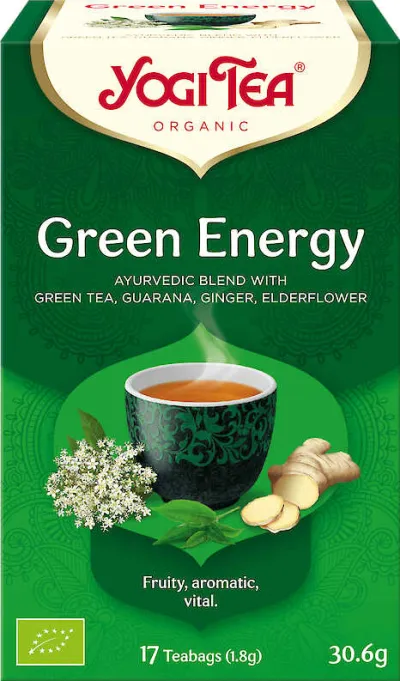 Yogi Tea Organic Green Energy Tea 17 Bags