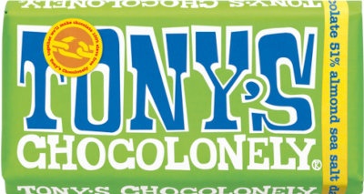 Tony's Chocolonely Dark Chocolate & Almond 180g