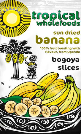 Tropical Wholefoods Banana 125g