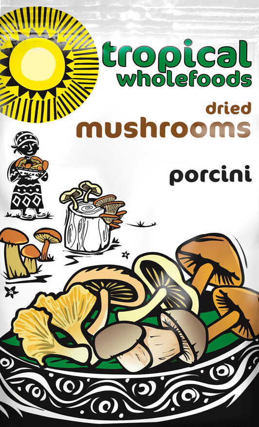 Tropical Wholefoods Porcini Mushrooms 30g
