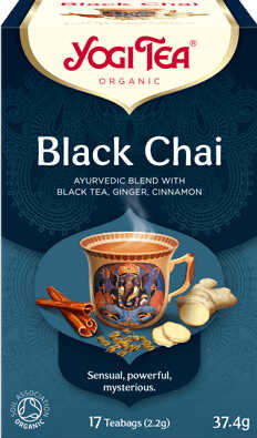 Yogi Tea Organic Black Chai Tea 17 Bags